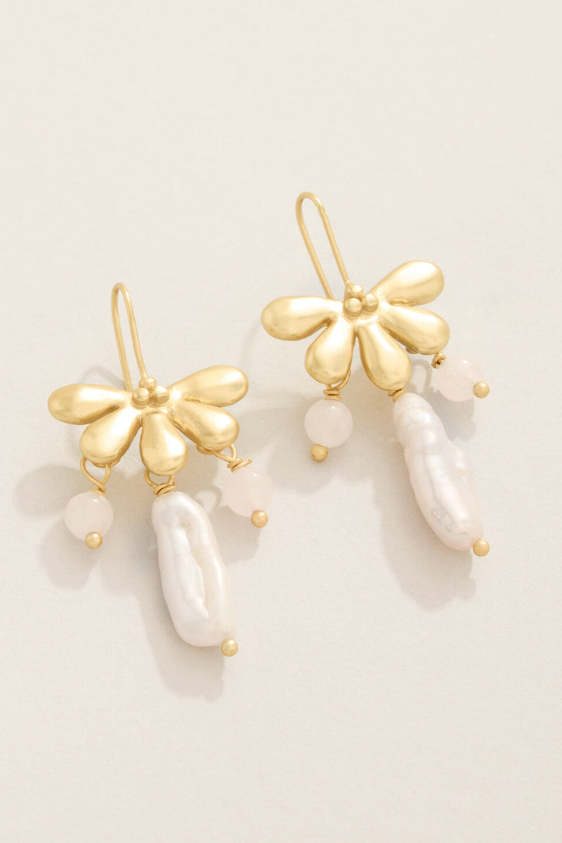 Spartina Vilano Earrings Pearl