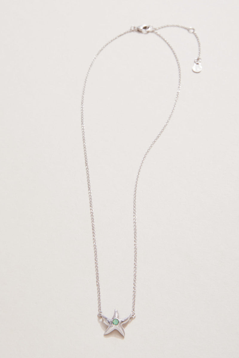 Spartina Sea La Vie Friendship Starfish Necklace Silver