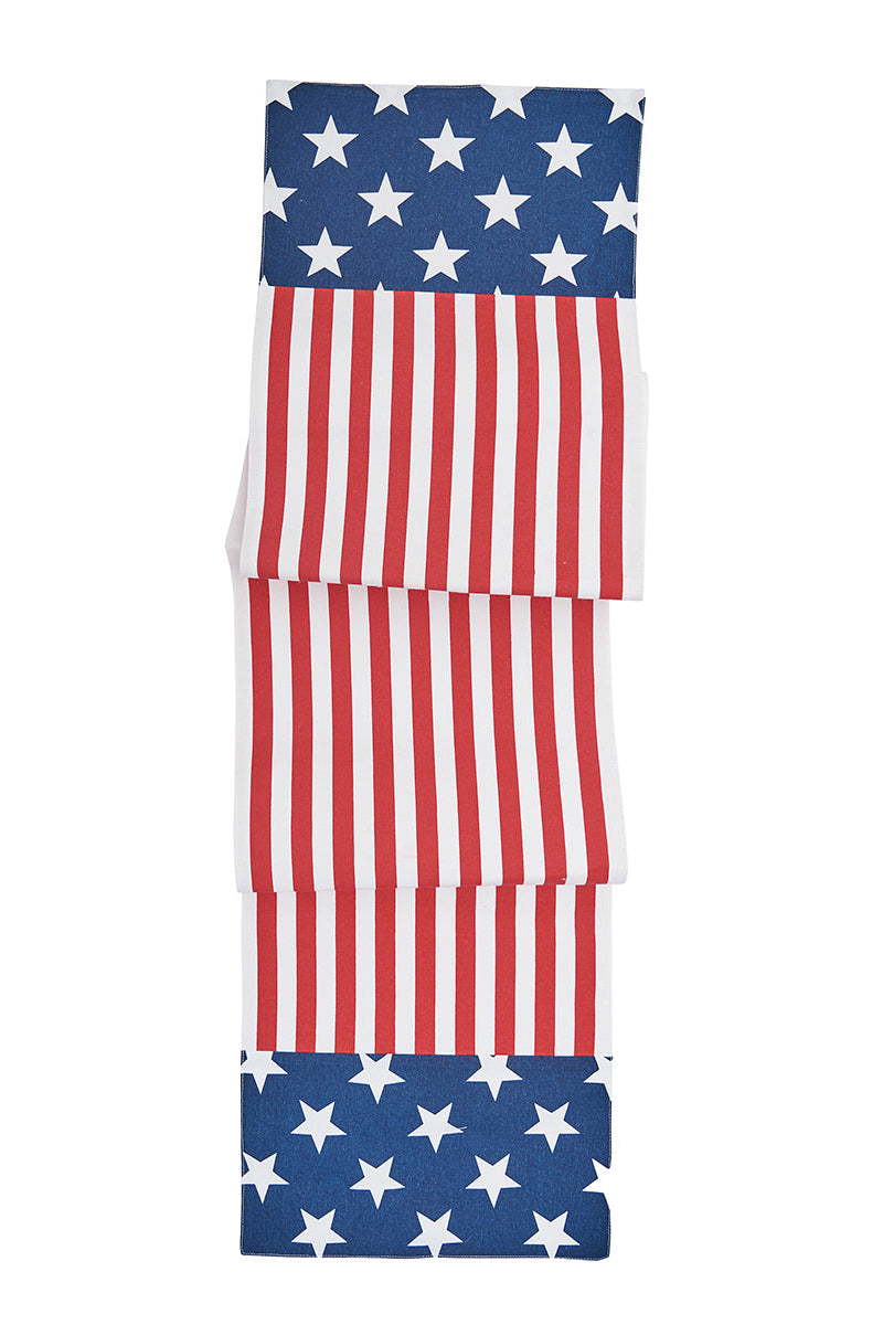 Stars & Stripes Table Runner