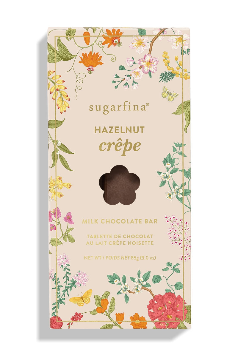Sugarfina Hazelnut Crepe Milk Chocolate Bar