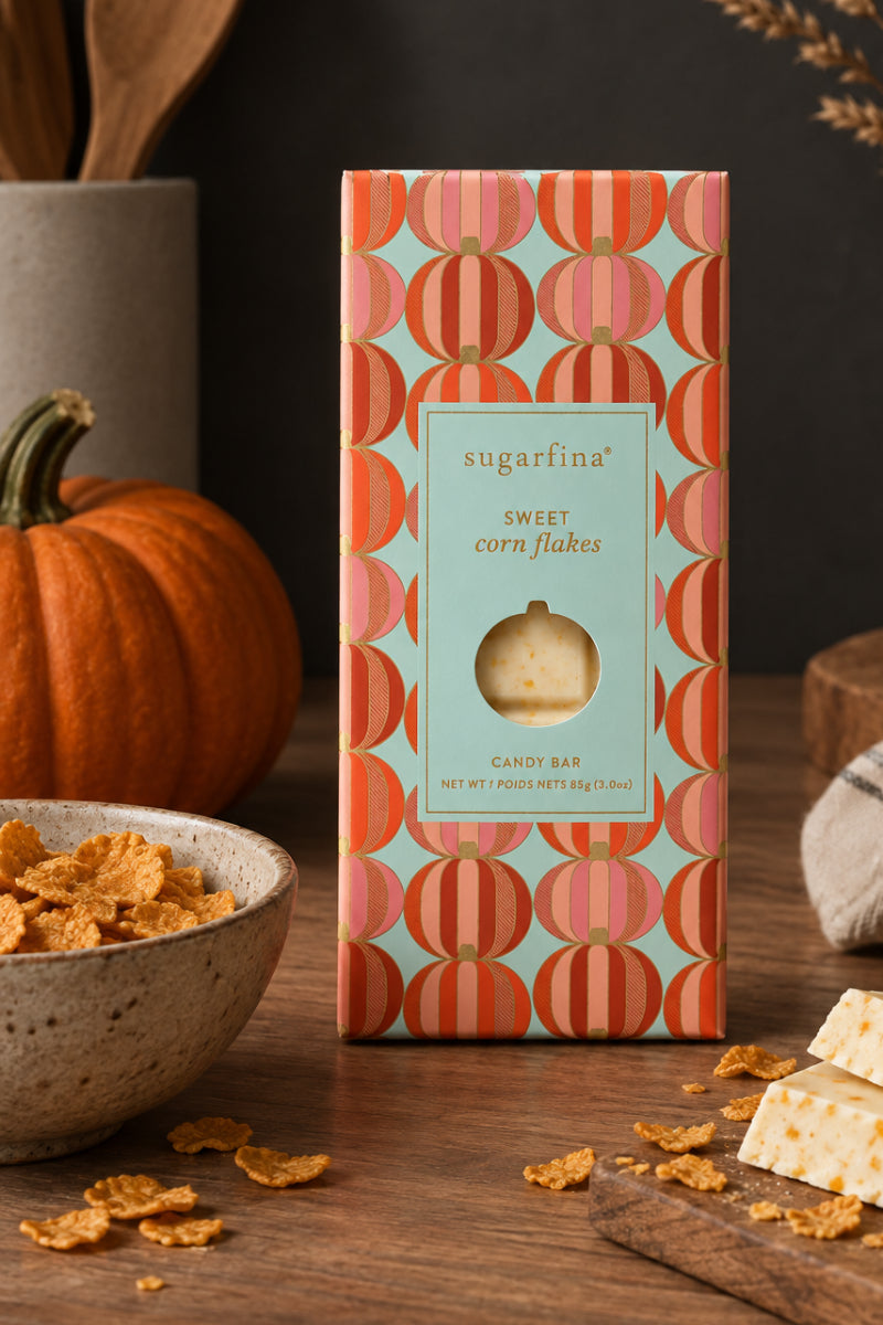 Sugarfina Pumpkin Sweet Corn Flakes Candy Bar