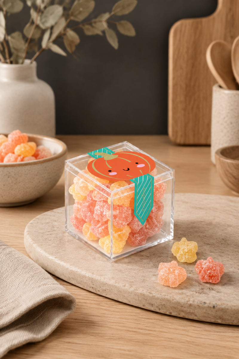 Suigarfina Pumpkin - Super Sour Stars Three Colors Small