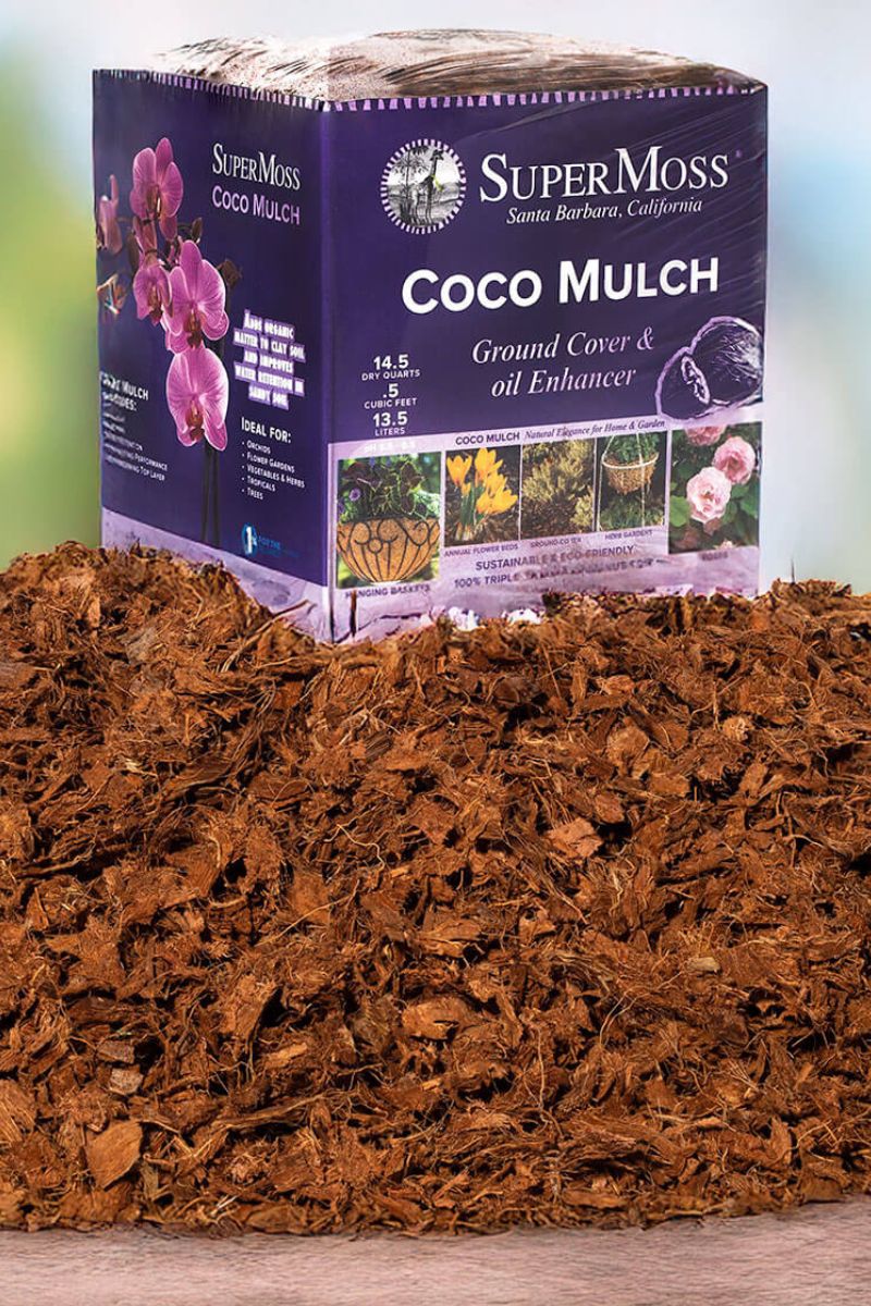 SuperMoss Coco Mulch Mini Bale