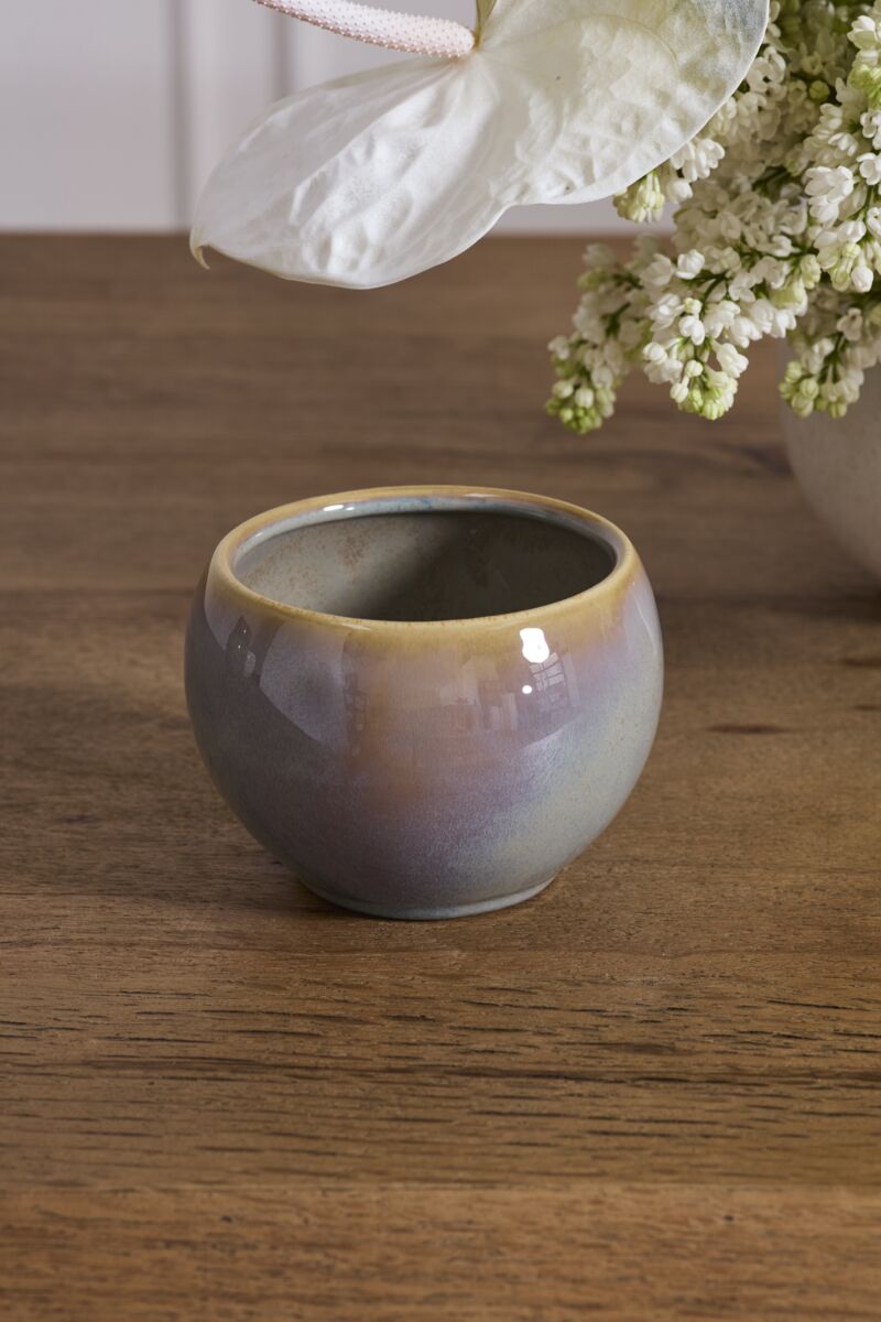 Accent Decor Tallie Pot 5.5"x3.75" Blue