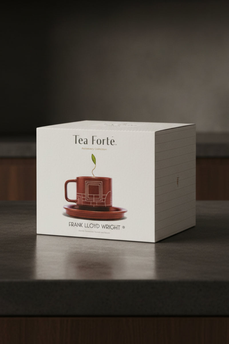 Tea Forte Frank Lloyd Wright Terra Teacup & Saucer