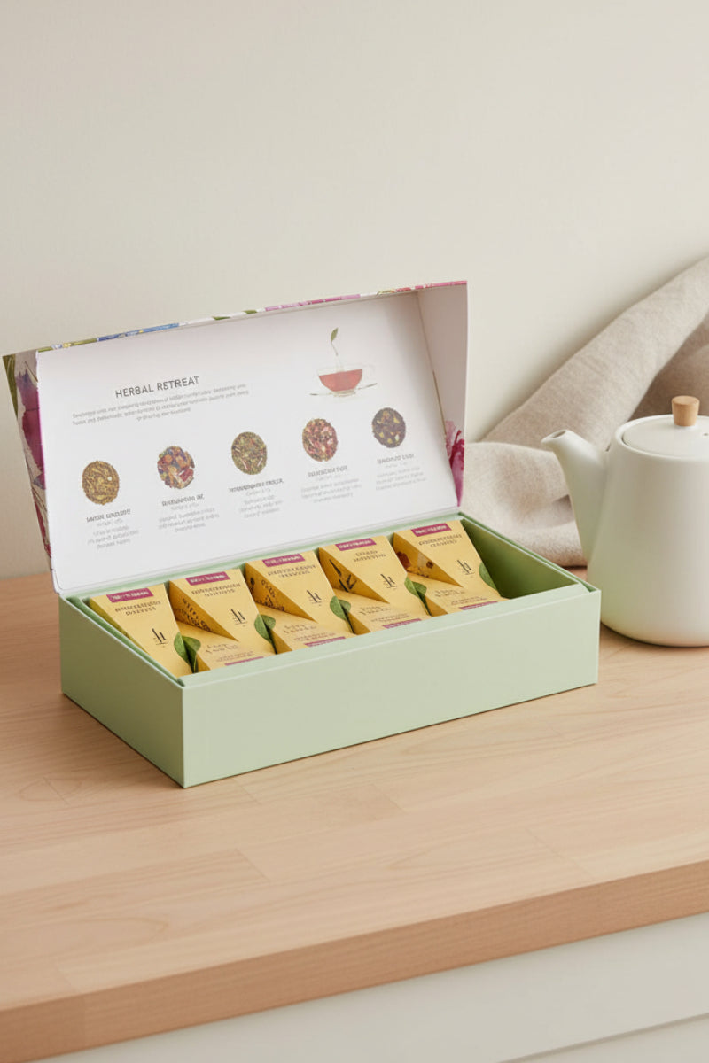 Tea Forte Petite Presentation Box Herbal Retreat