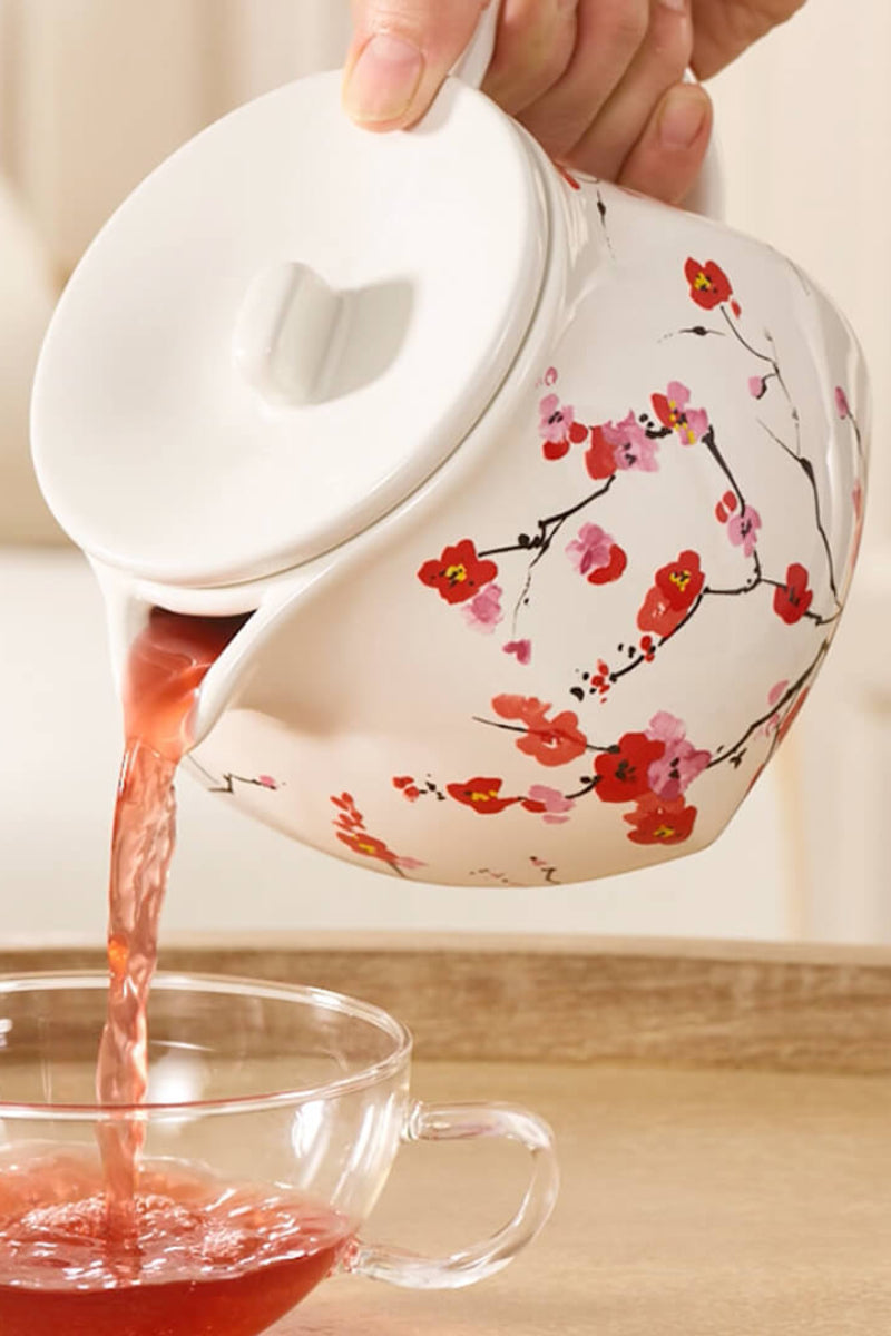Tea Forte Fiore Teapot With Infuser Sakura