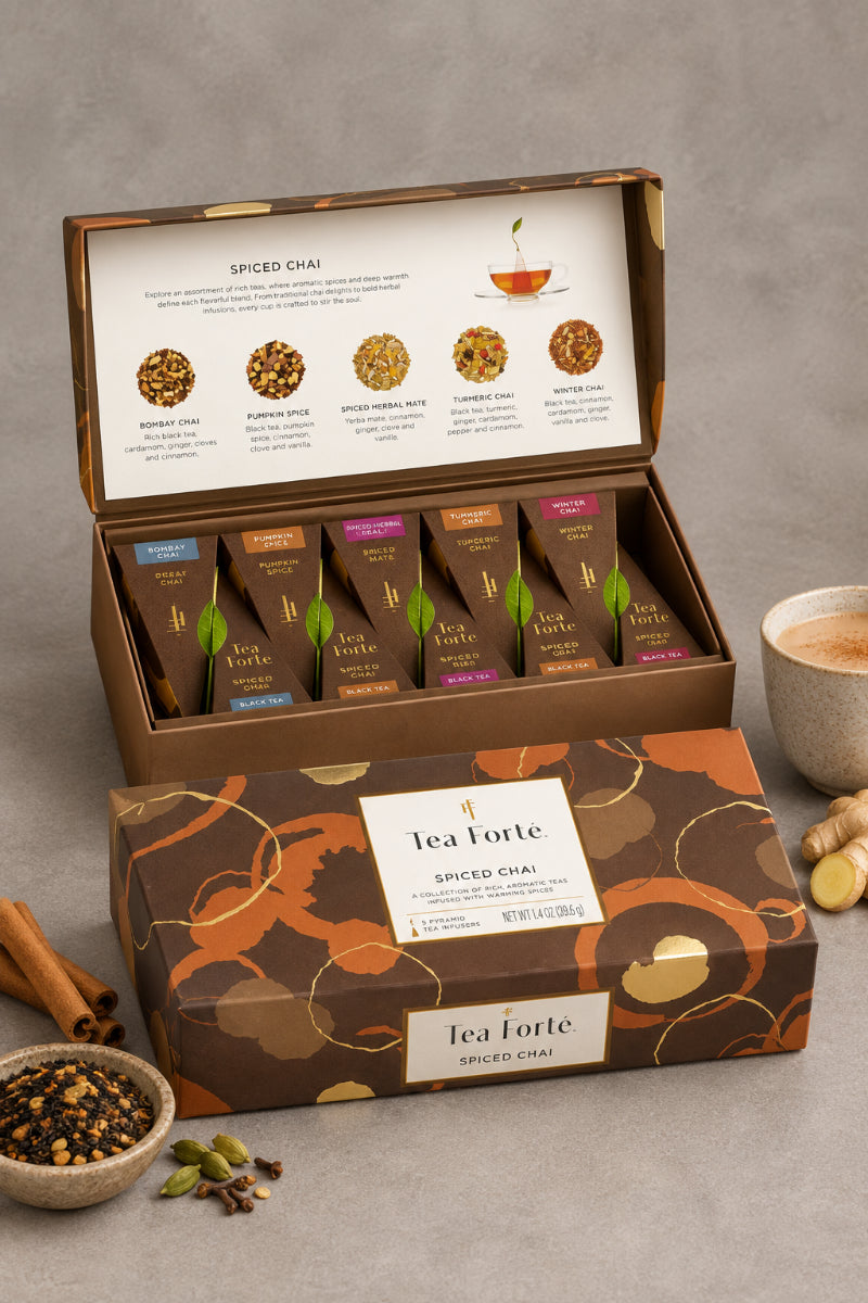 Tea Forte 2026 Petite Presentation Box Spiced Chai