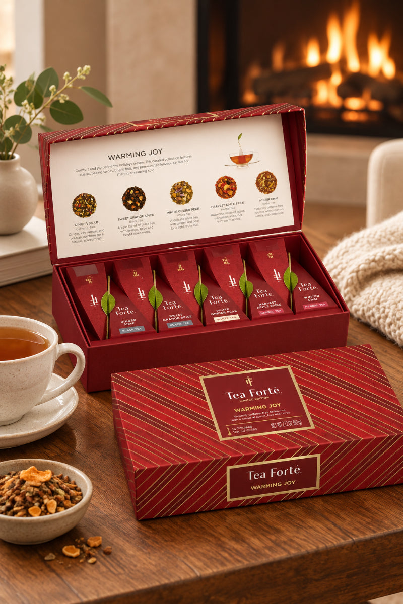 Tea Forte 2026 Petite Presentation Box Warming Joy