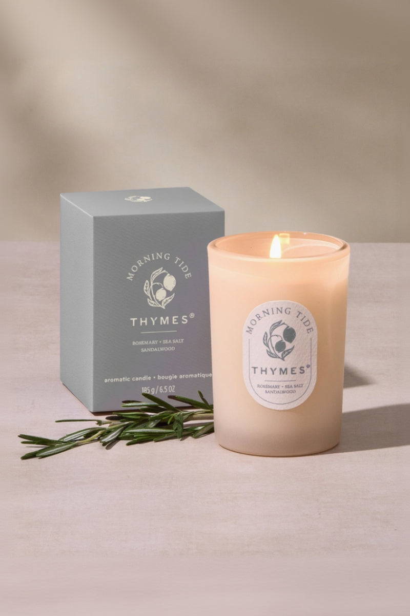 Thymes Morning Tide Boxed Candle 6.5oz