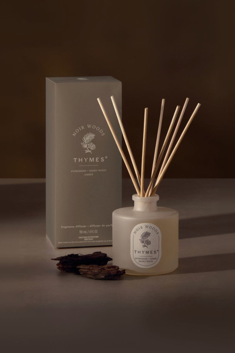 Thymes Noir Woods Petite Diffuser 4oz