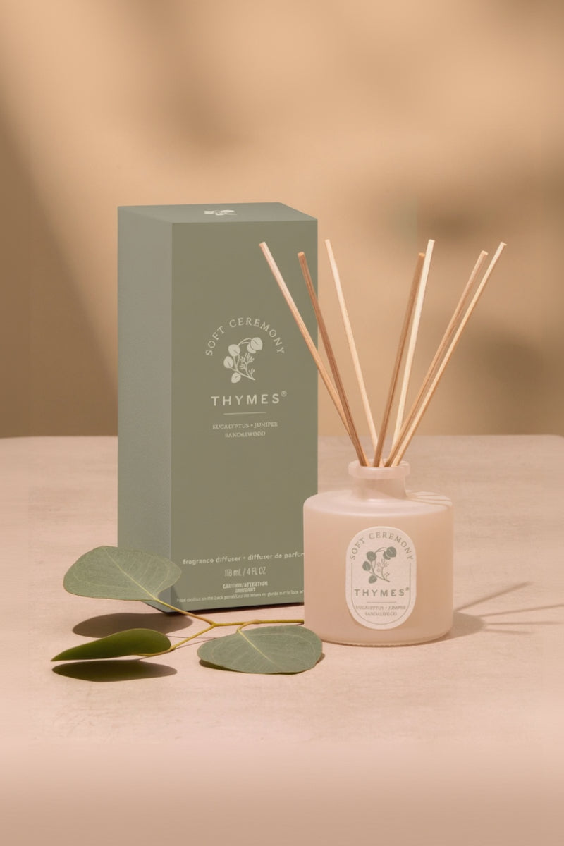 Thymes Soft Ceremony Petite Diffuser 4oz