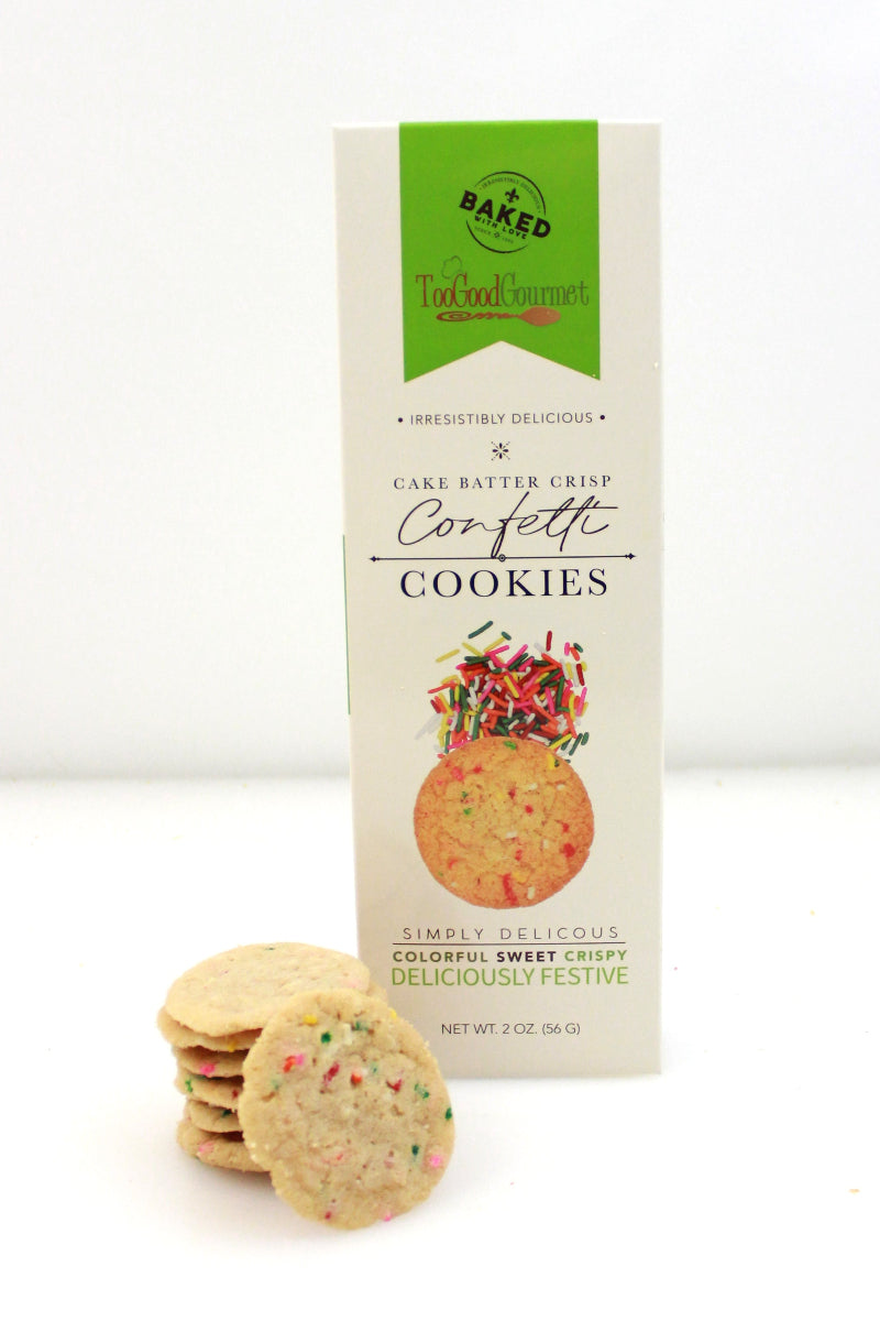 Too Good Confetti Crisp Cookies
