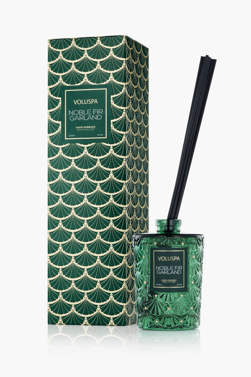 Voluspa Noble Fir Garland Reed Diffuser