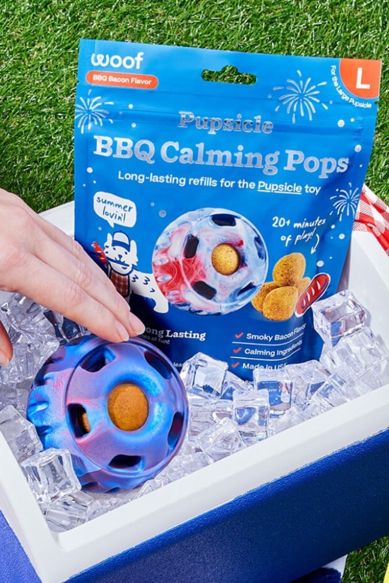 Woof BBQ Calming Pops Large