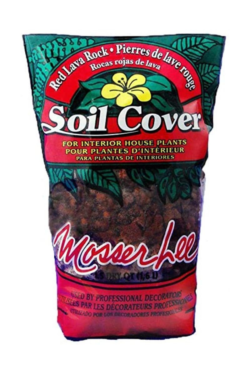 Mosser Lee Soil Cover Red Lava Rock 1.5 qt