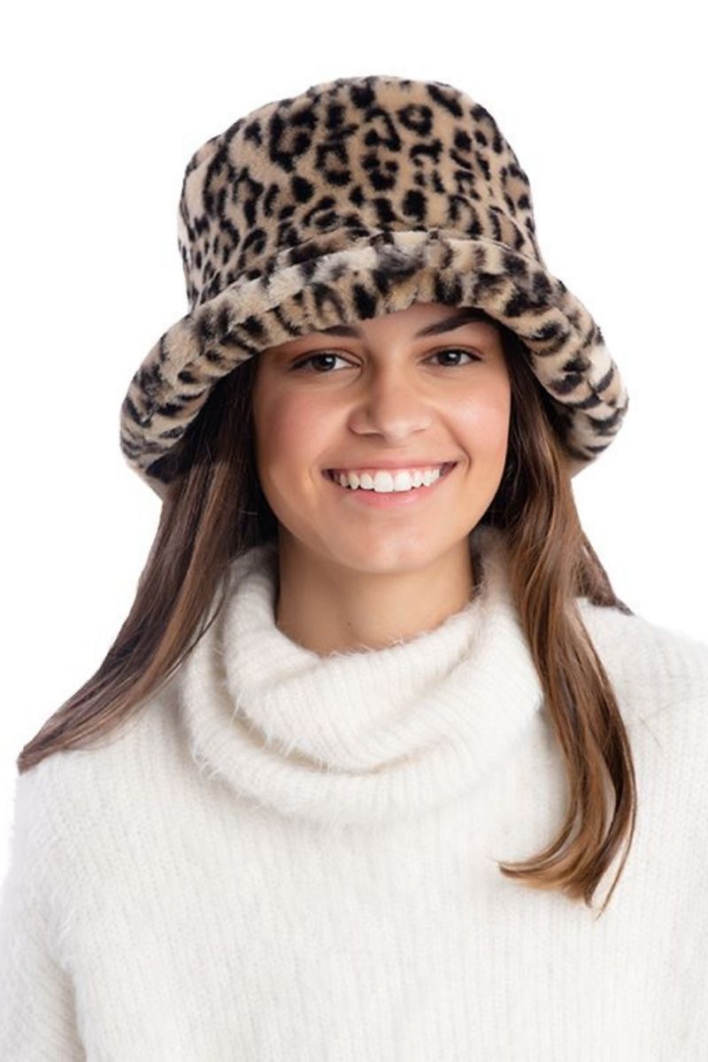 Bucket Hat Leopard