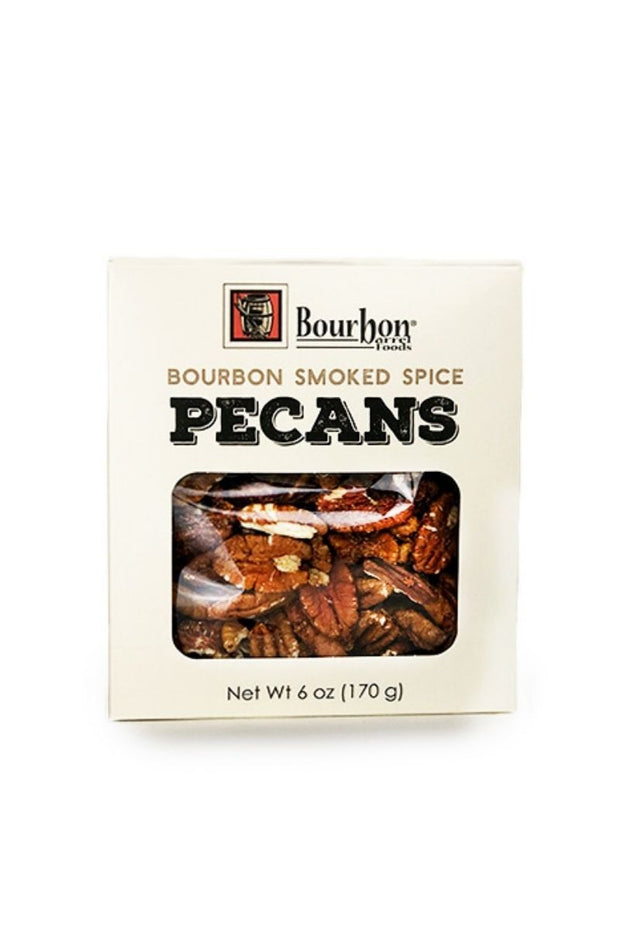 BOURBON SMOKED SPICED PECANS