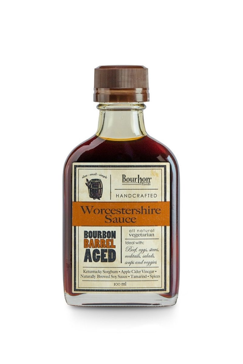 Bourbon Barrel Foods Barrel Aged Worcestershire Sauce 100 mL