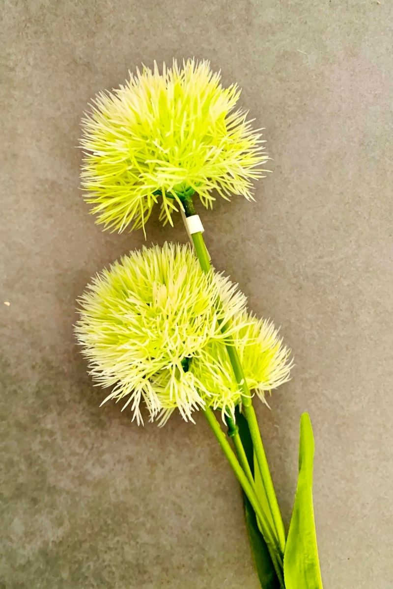 SILK, STEM BALL FLOWER CR 26"