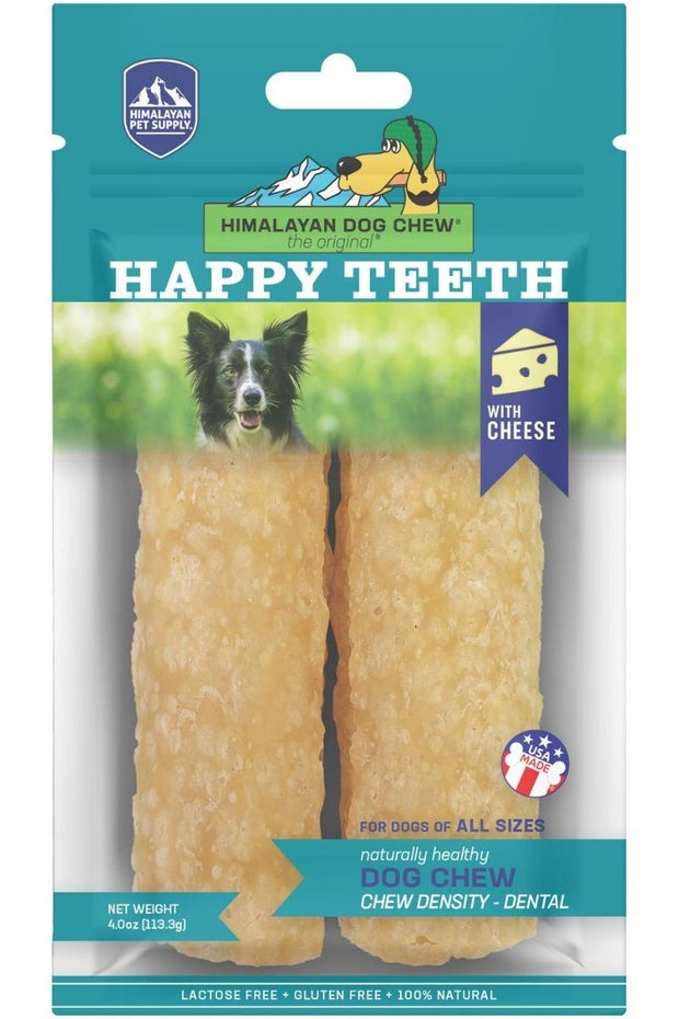 Himalayan Happy Teeth Daily Dental Chew Cheese 4 oz