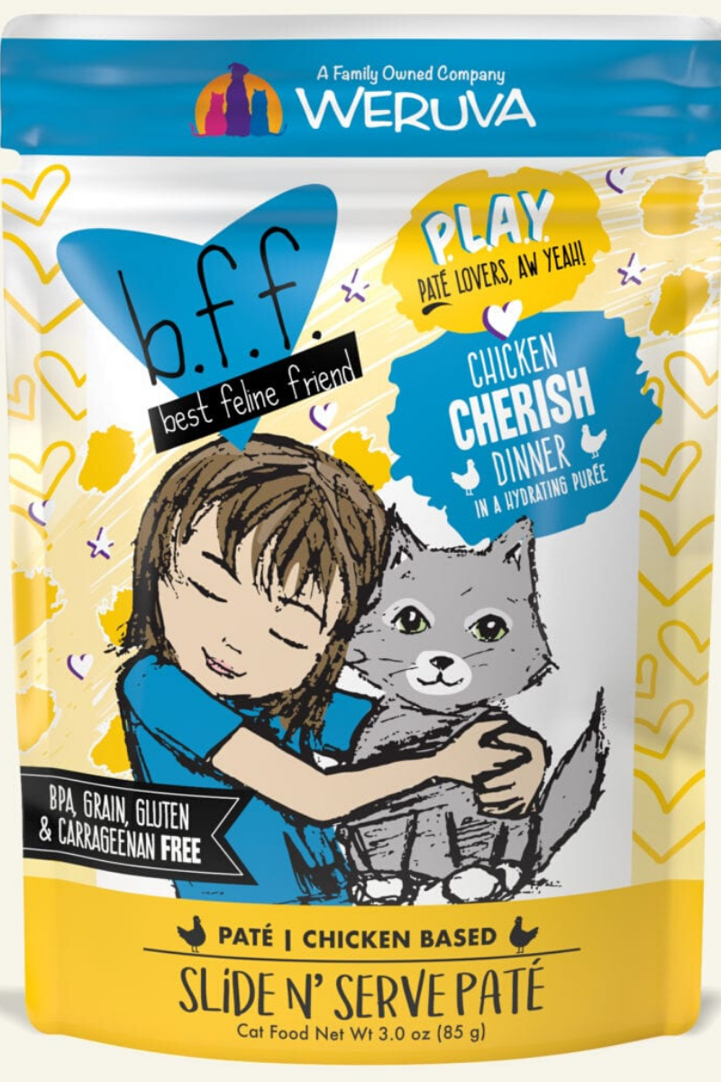 Weruva BFF P.L.A.Y. Chicken Cherish Pouch 3 oz