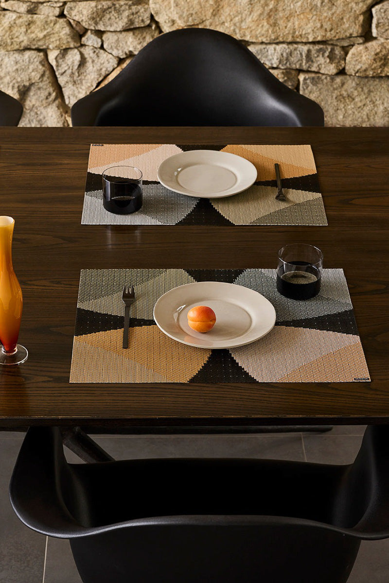 Chilewich Canopy Placemat Rectangle 14"x19" Honey