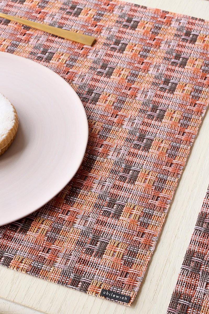 Chilewich Fable Placemat Rectangle 14"x19" Sorbet