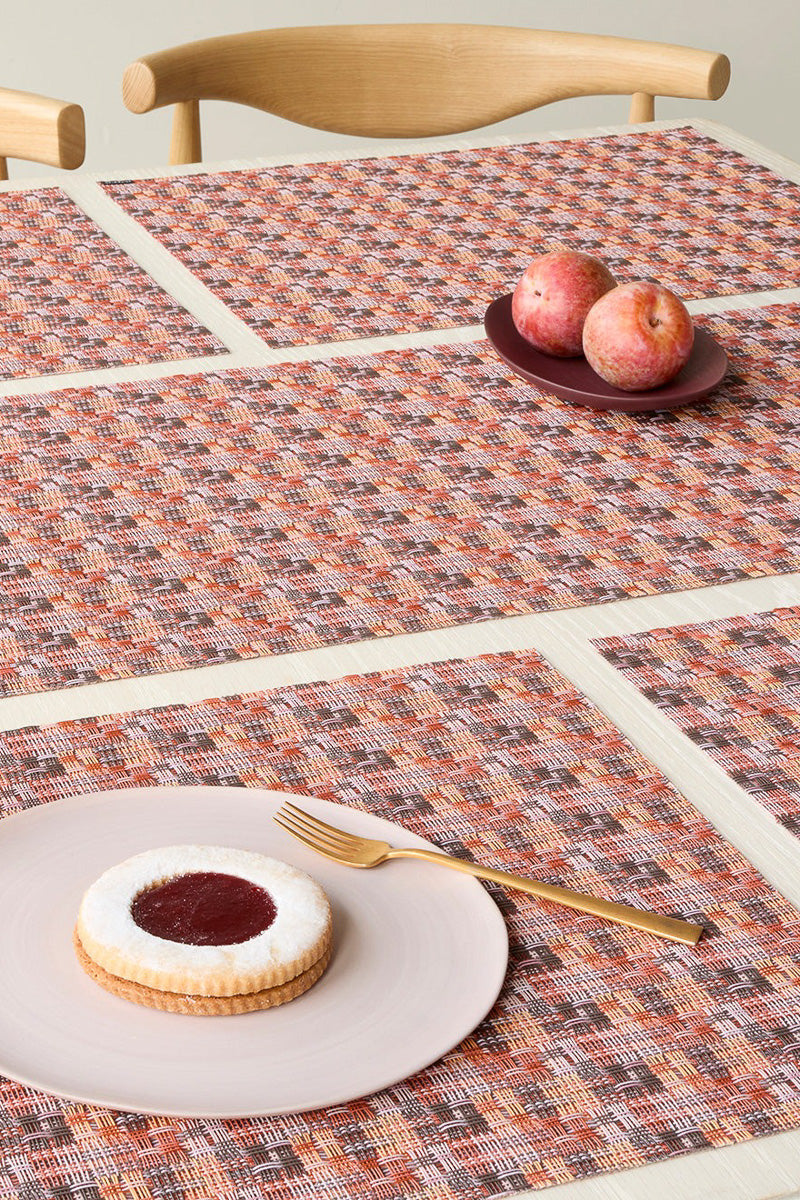 Chilewich Fable Placemat Rectangle 14"x19" Sorbet