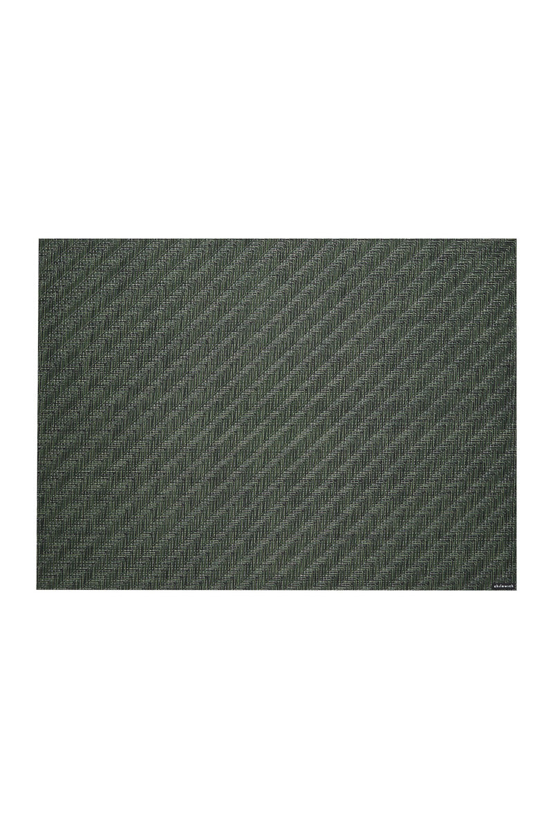 Chilewich Foxtail Placemat Rectangle 14"x19" Thyme