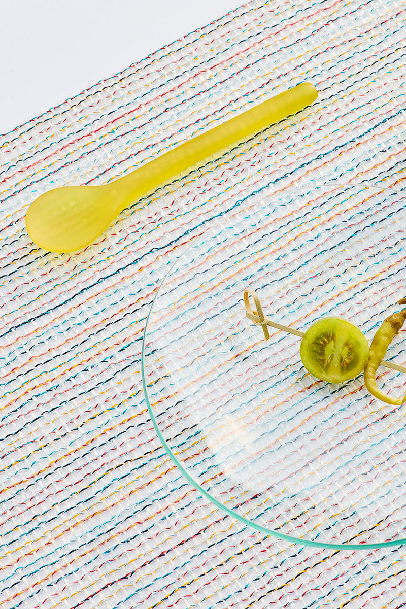 Chilewich Lattice Placemat Rectangle 14"x19" Sorbet