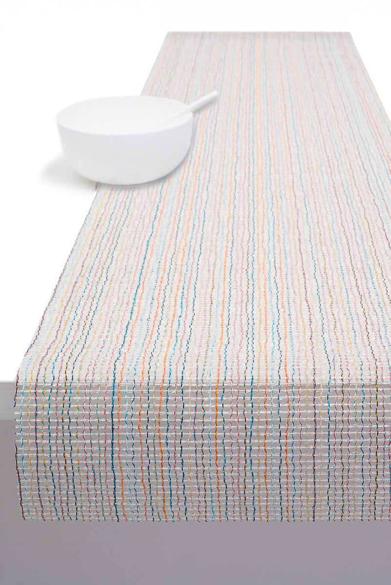 Chilewich Latice Table Runner 14"x72" Sorbet