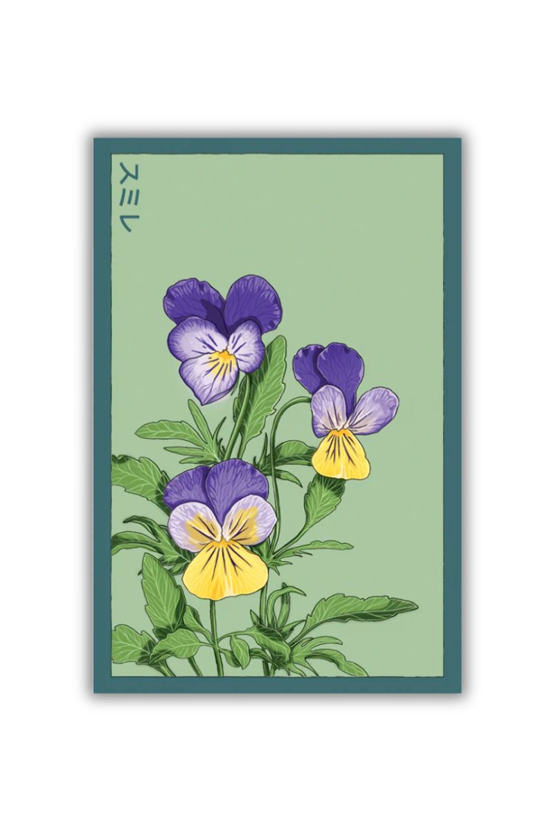 Chive Pansy Flower Seeds