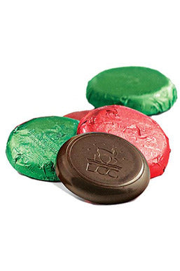 Lake Champlain Christmas Coins Dark & Milk Chocolate