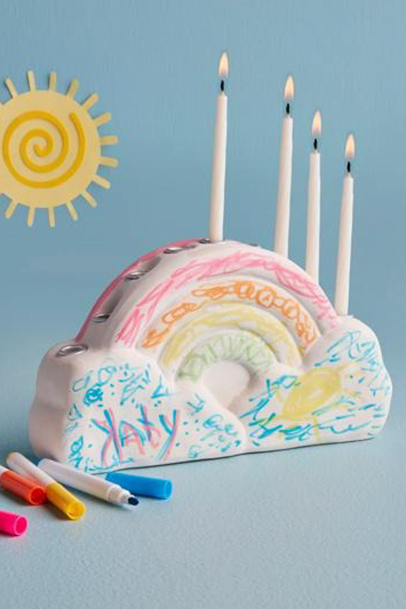 Color-Me Magical Menorah Set