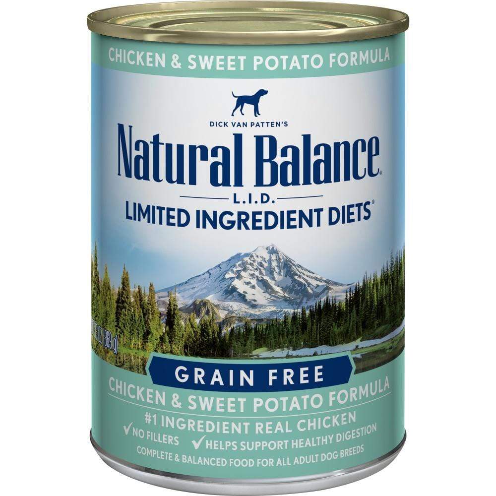 Natural Balance L.I.D. Chicken & Sweet Potato Canned Dog Food 13 oz