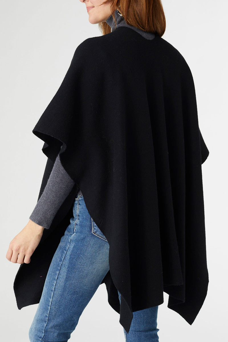 Blythe Cardi Wrap with Sparkles Black