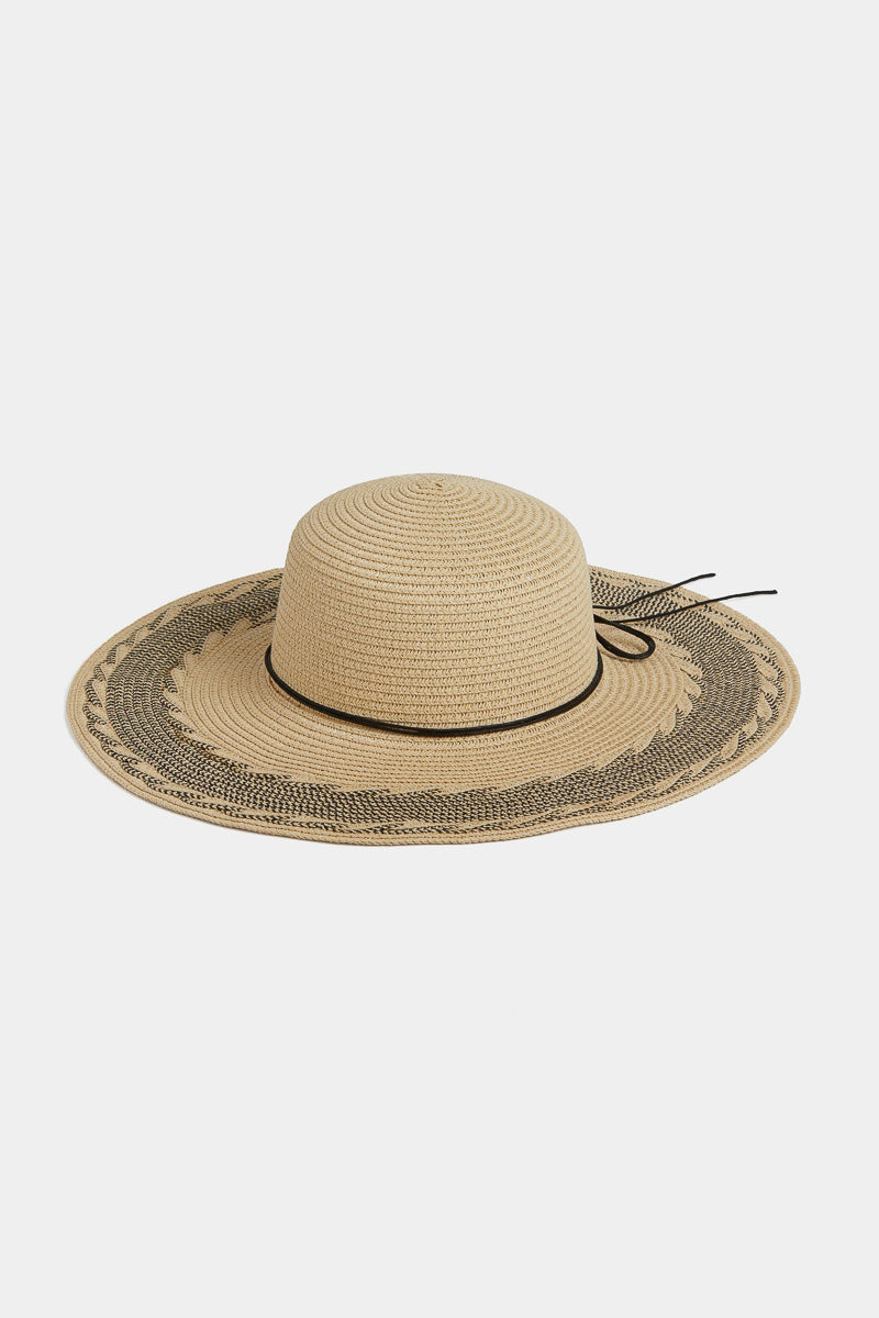Demi Floppy Hat Sand & Black
