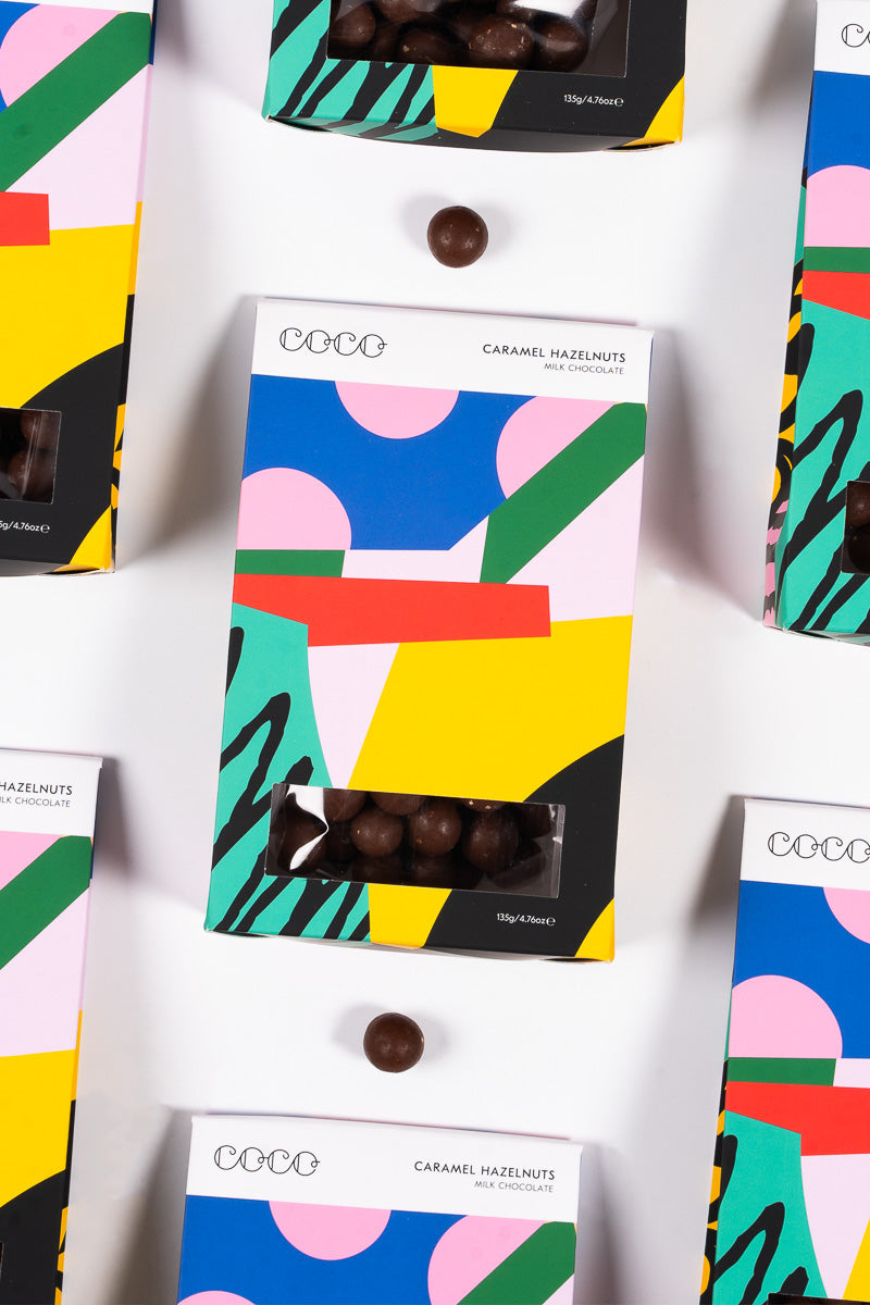 COCO Chocolatier Caramel Hazelnuts
