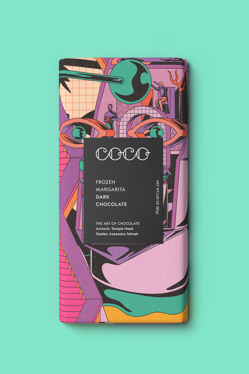 COCO Chocolatier Frozen Margarita Chocolate Bar