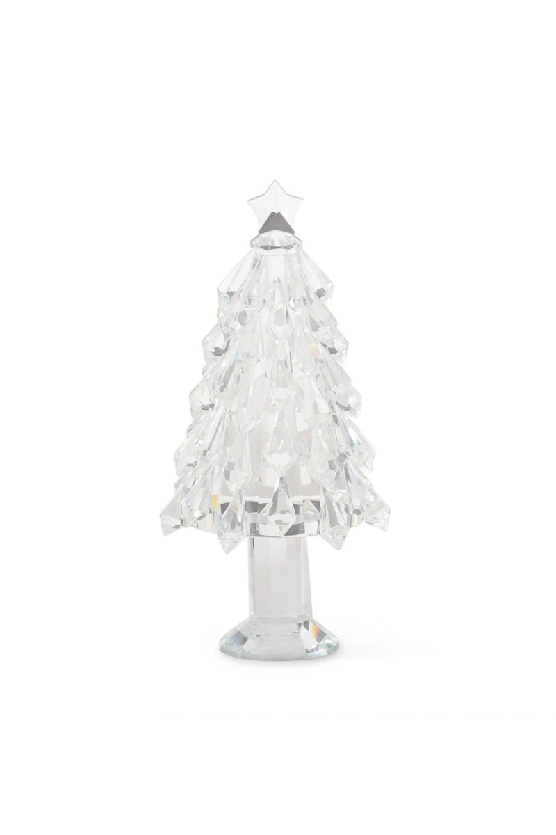 Crystal Christmas Tree With Star Topper Medium