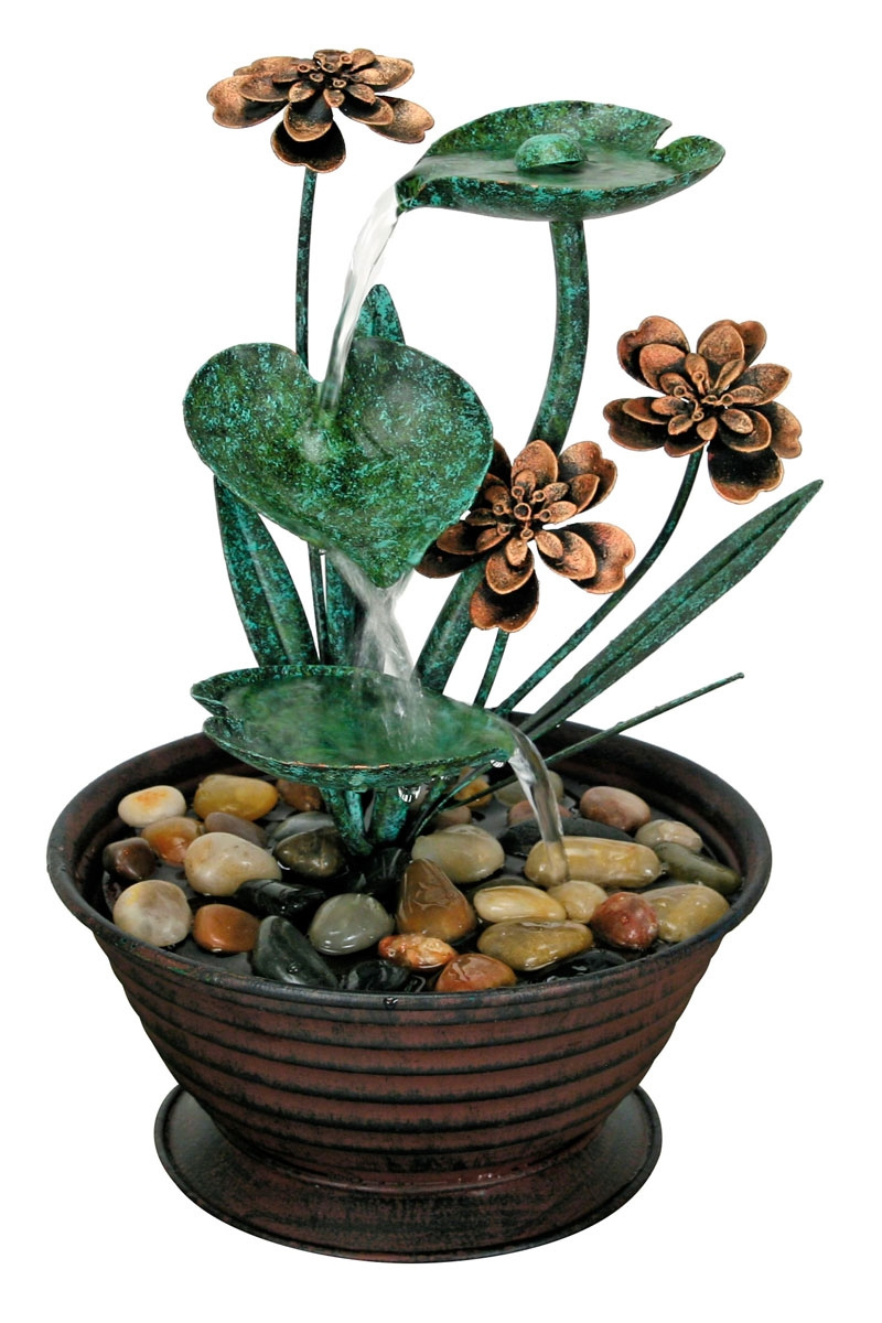FOUNTAIN GREEN LILY PAD