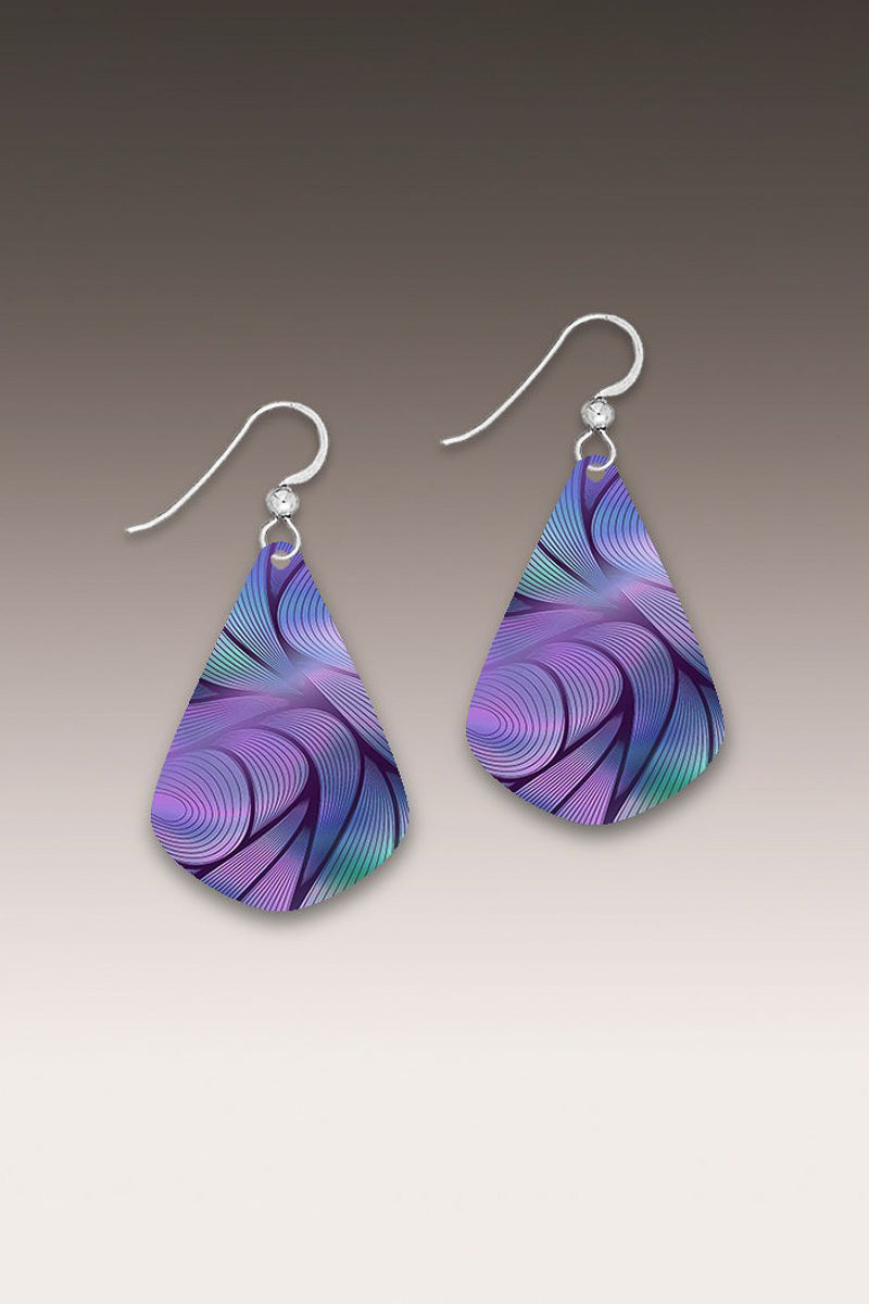 DC Designs JE Earrings with Silver Ear Wires