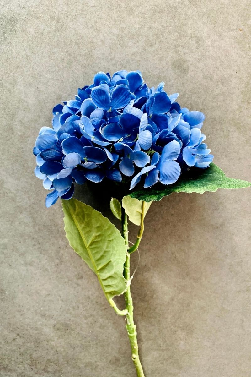 SILK, HYDRANGEA STEM 21" BLUE
