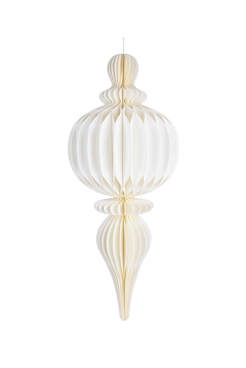 Paper Christmas Tree 31" White