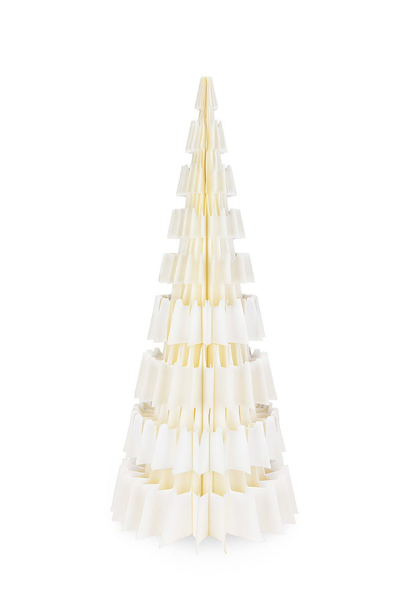 Paper Christmas Tree 36" White