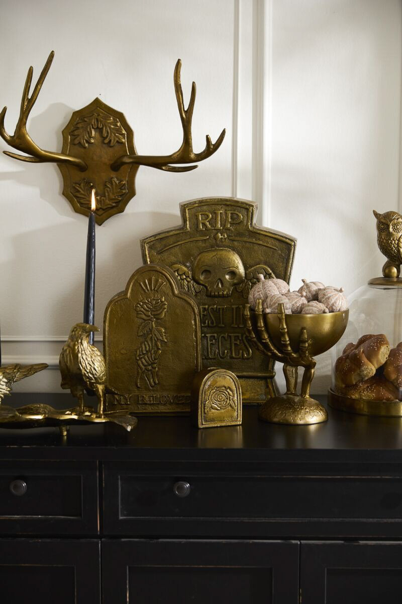 Duelo Tombstone 13.5"x 17.5" Antique Gold