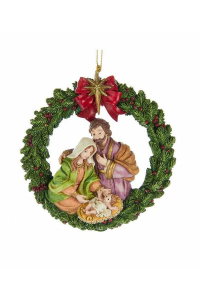 Nativity Ornament 4.25"