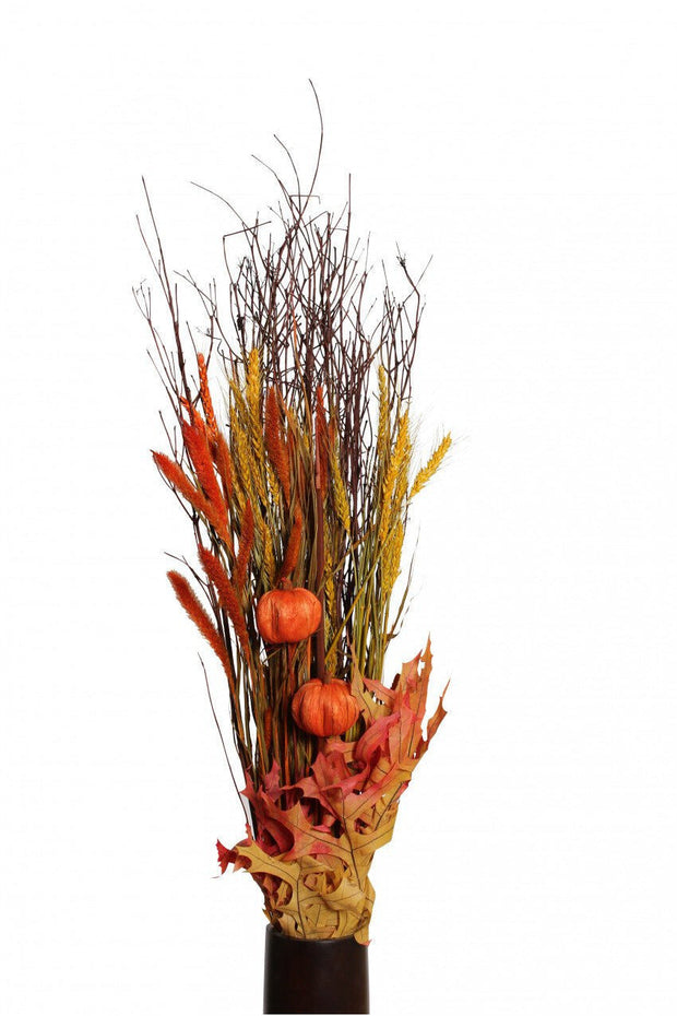 Faux Fall Harvest Bouquet Yellow