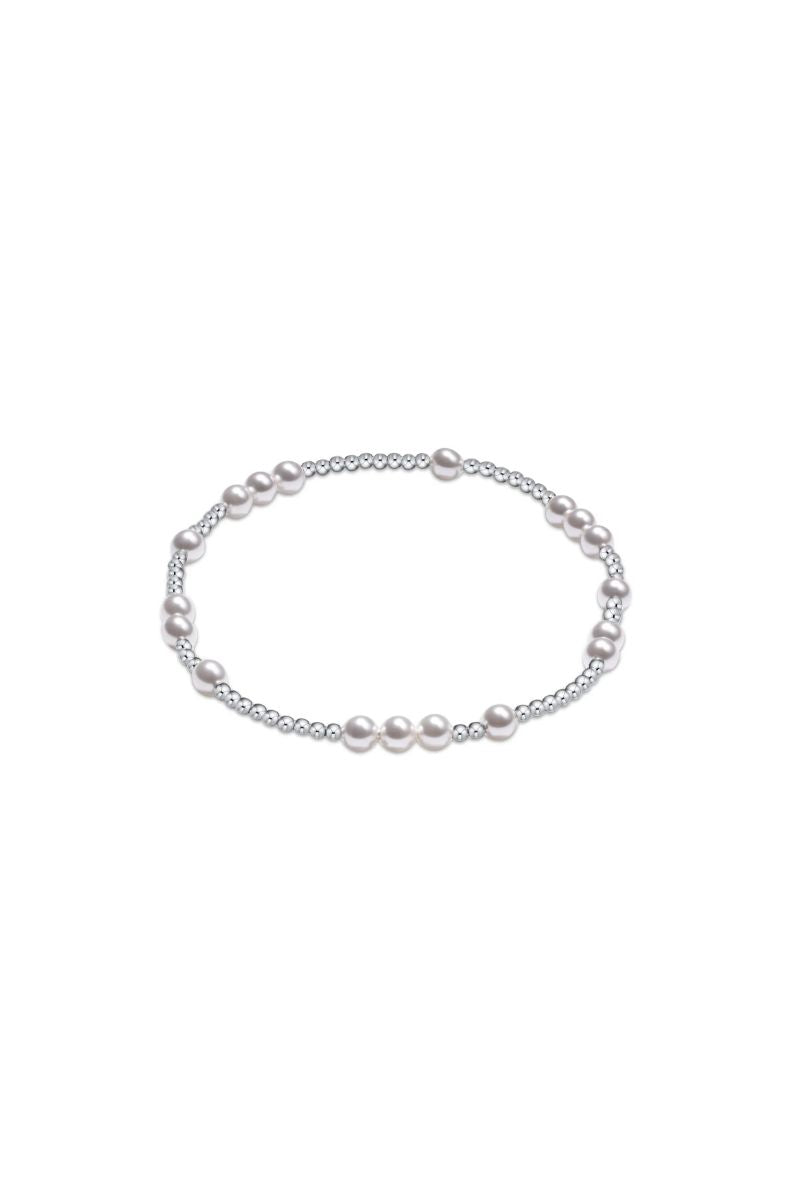 enewton Extends Hope Unwritten Pearl 4mm Sterling Bracelet